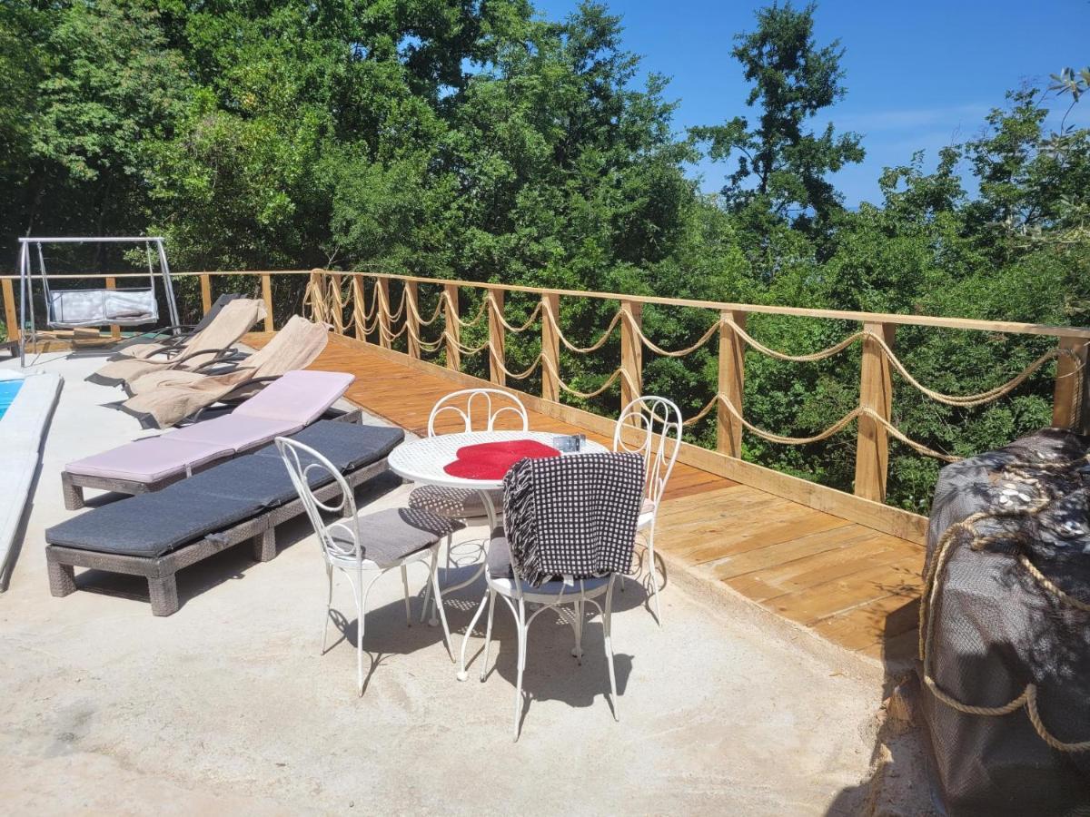 Ferienwohnung Mit Pool Kroatien Mit Meerblick Und Pool Lovran Exterior foto